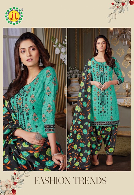 Jt Avantika 15 Printed Cotton Casual Daily Wear Dress Material Collection